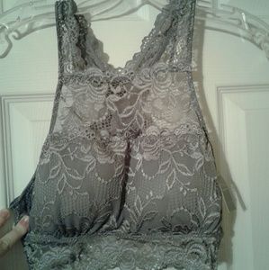Gray Bra